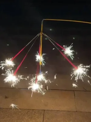 ROTATING SPARKLERS
