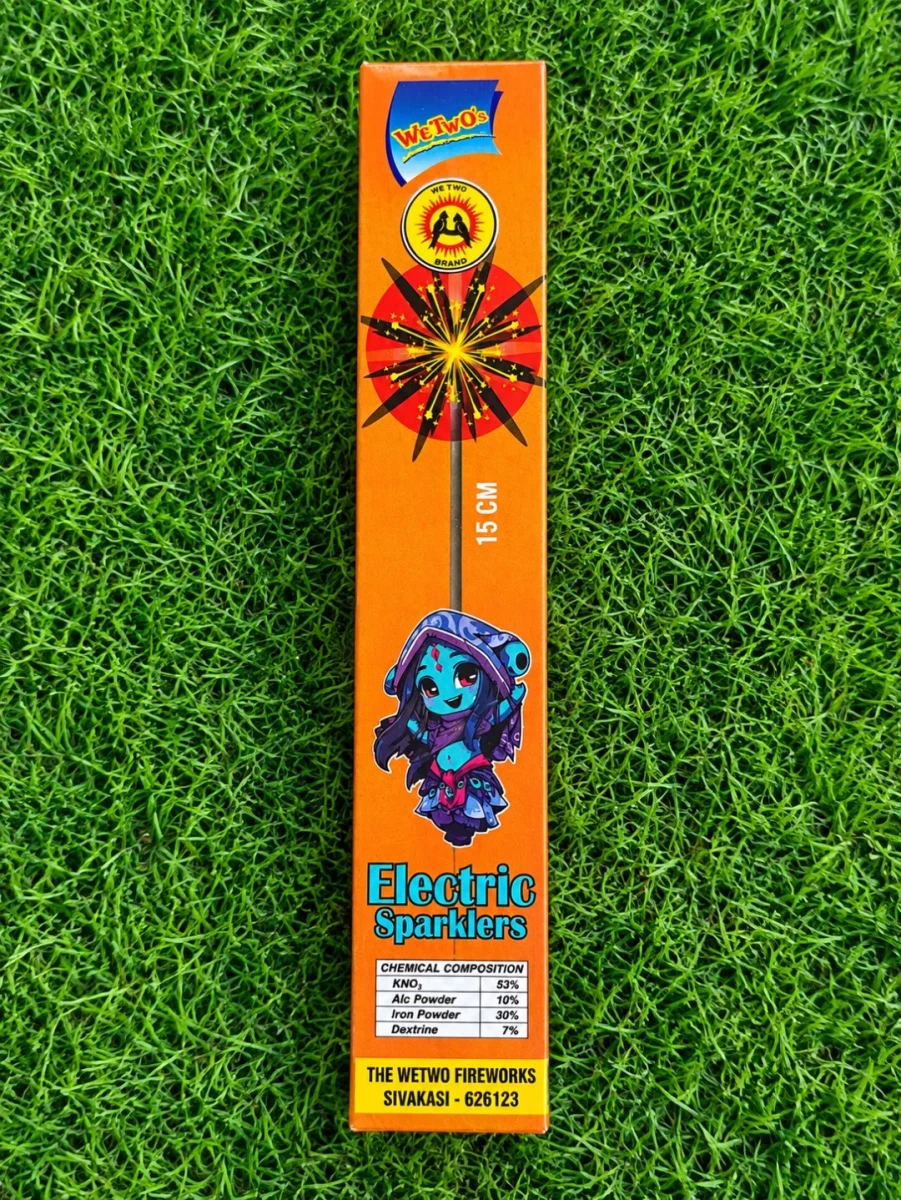 15 CM ELECTRIC SPARKLERS