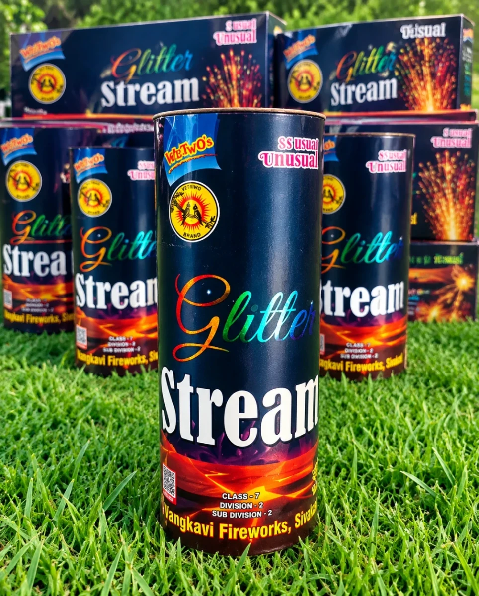 GLITTER STREAM TIN