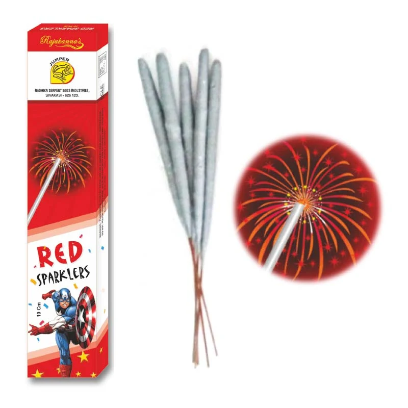 10 Cm Red (10 Pcs)