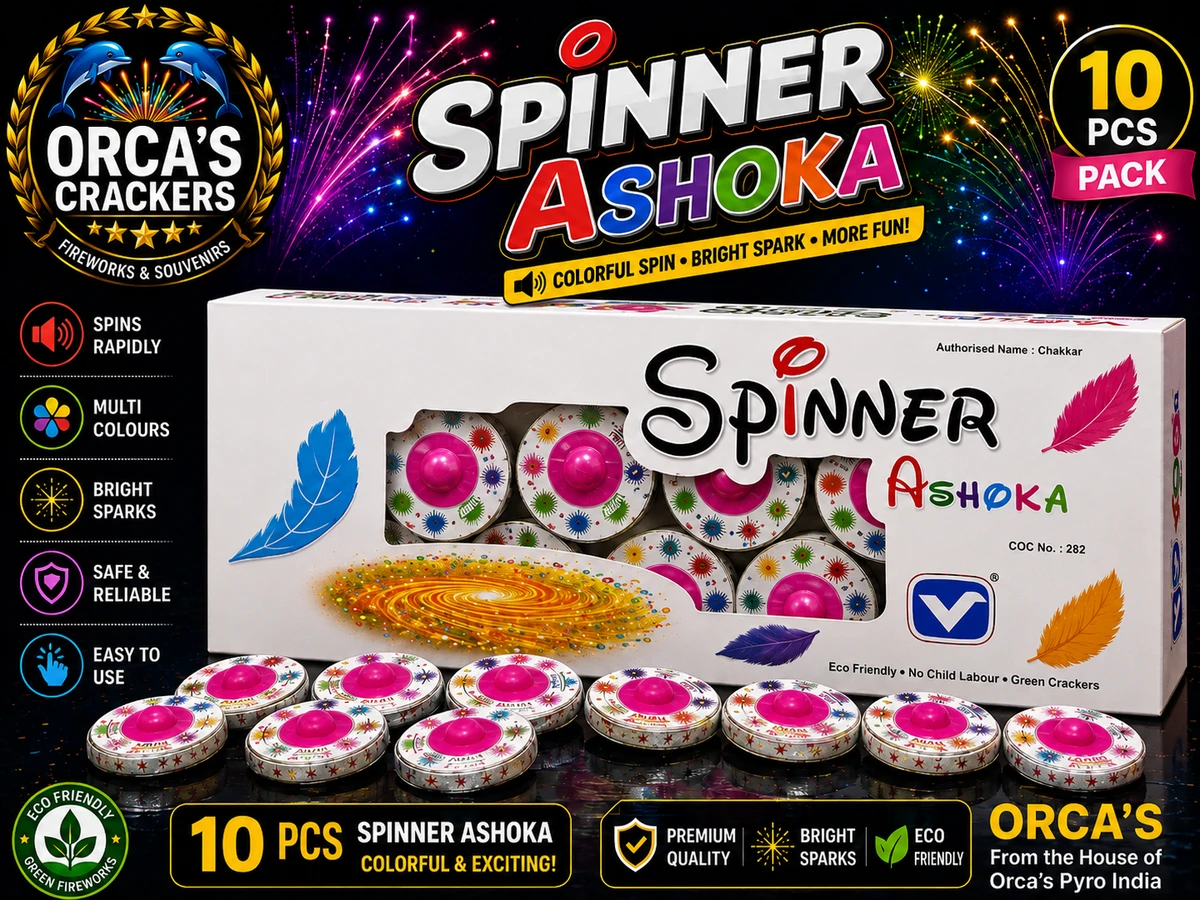 SPINNER ASHOKA 10 PCS
