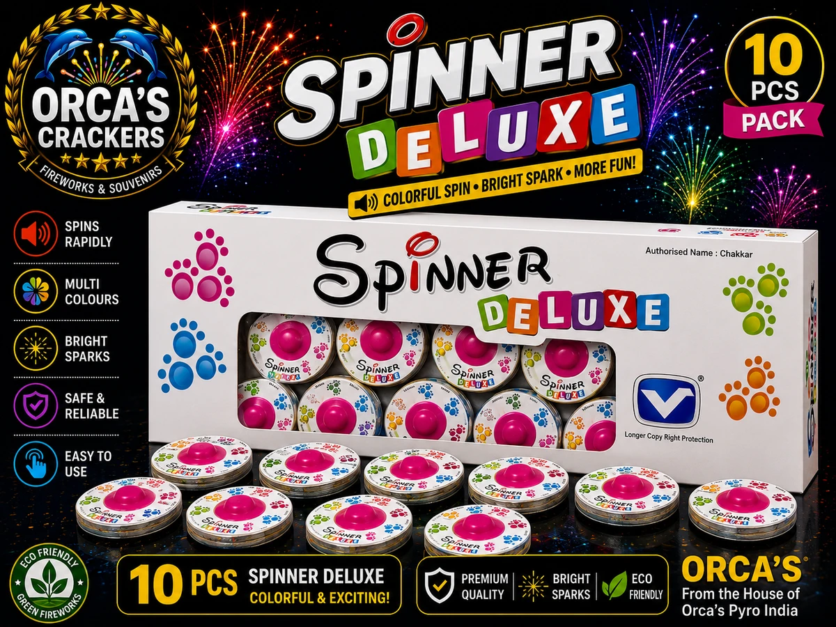 SPINNER DELUXE 10 PCS