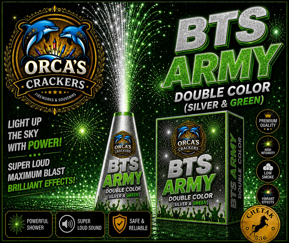 BTS ARMY (SILVER & GREEN)