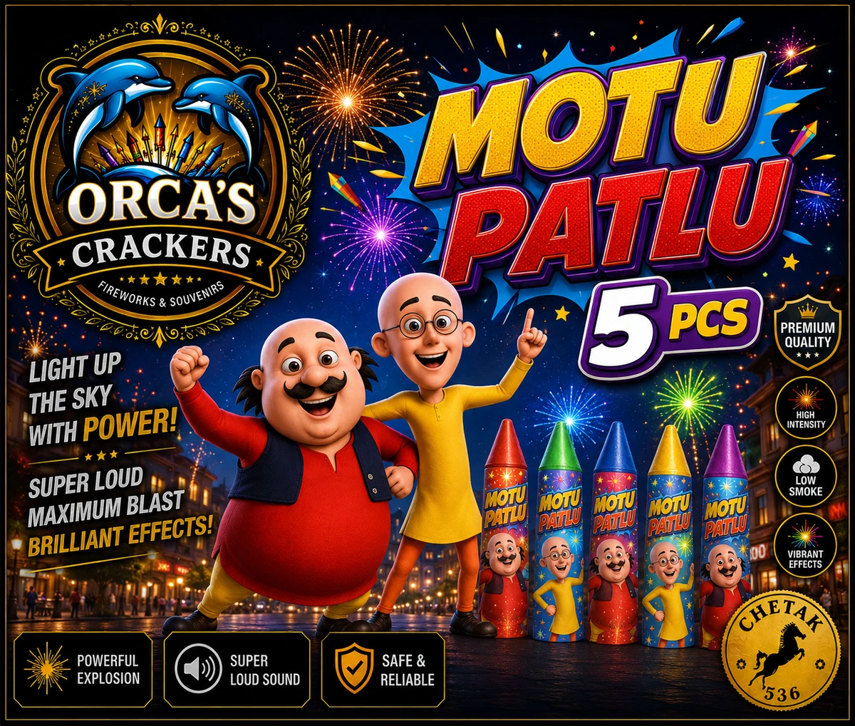 MOTU PATLU 5 PCS