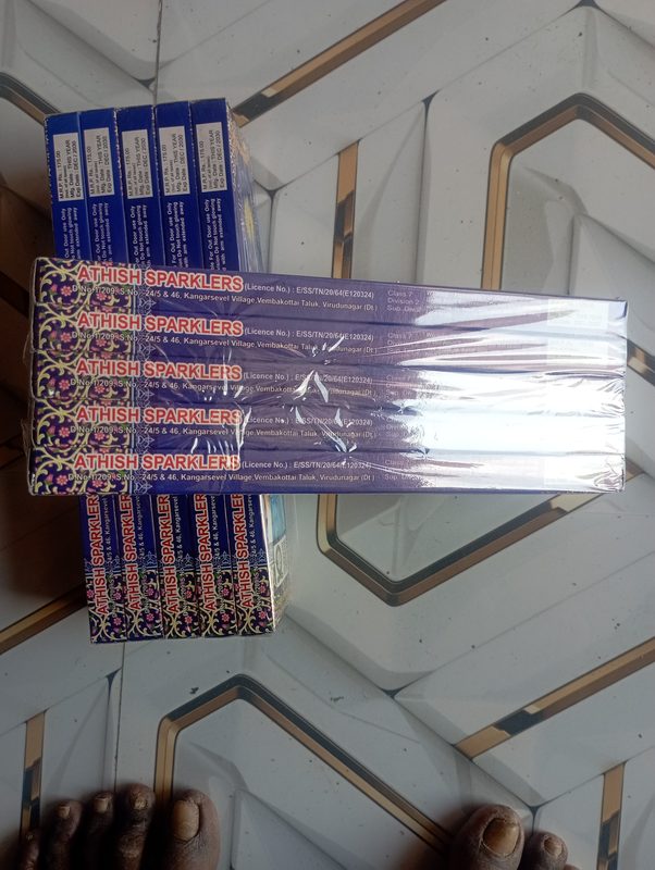 10 cm Green Sparklers (10 Box - 1 Bundle)