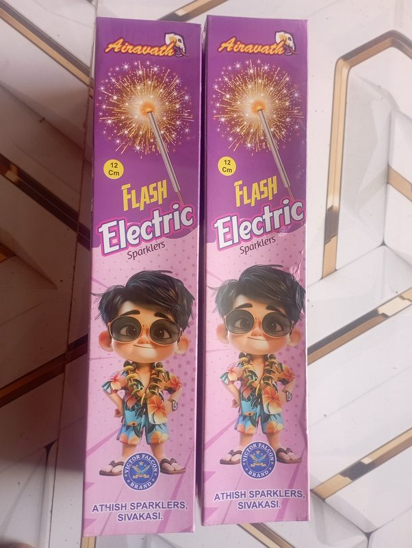 12 cm Electric Sparklers (5 Box - 1 Bundle)