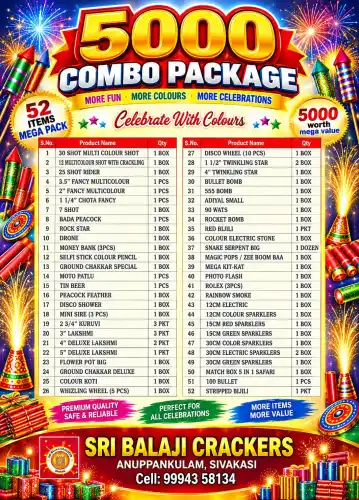 5000Rs Combo Package