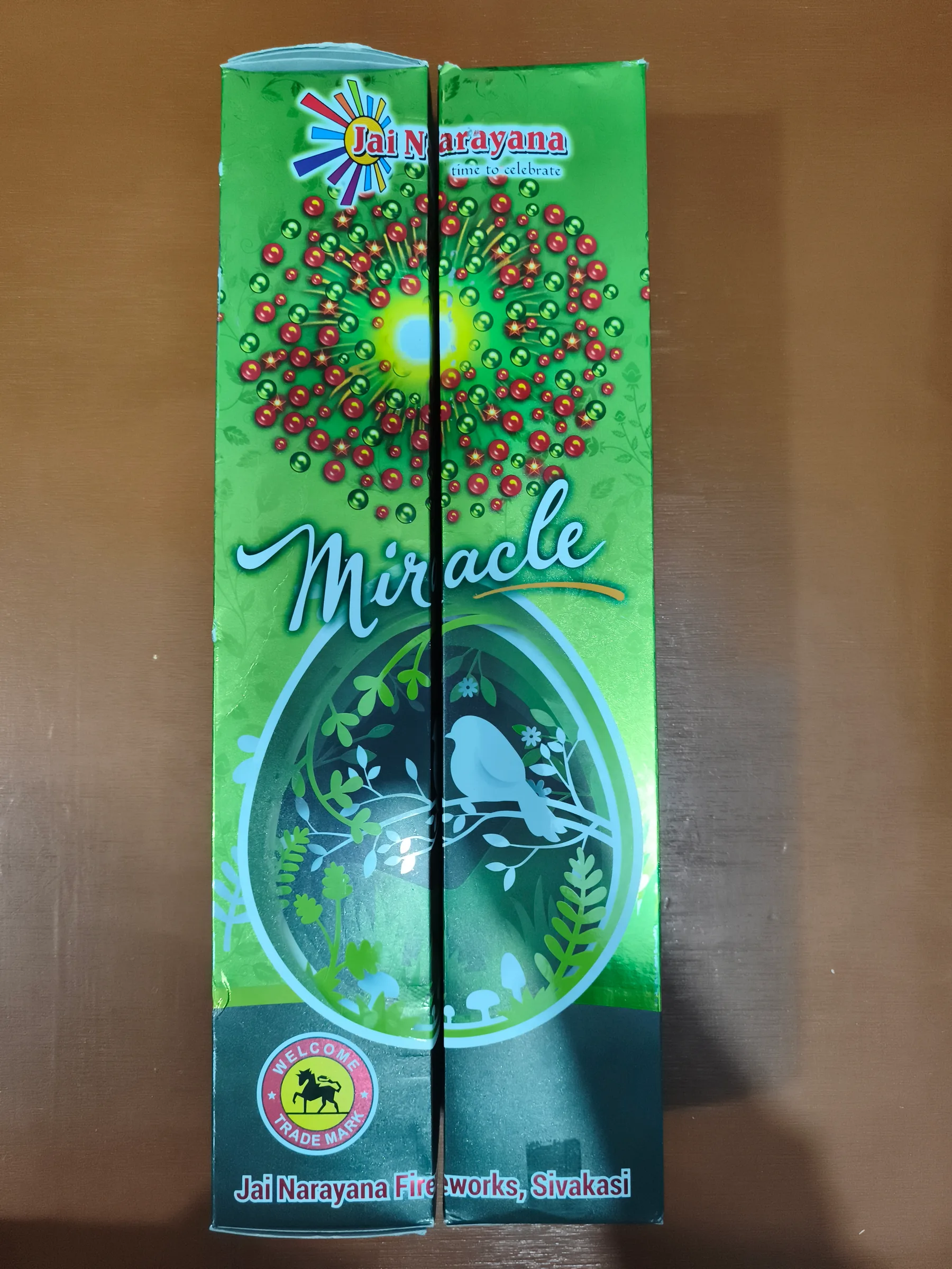 Miracle (Red & Green) 1 Pce