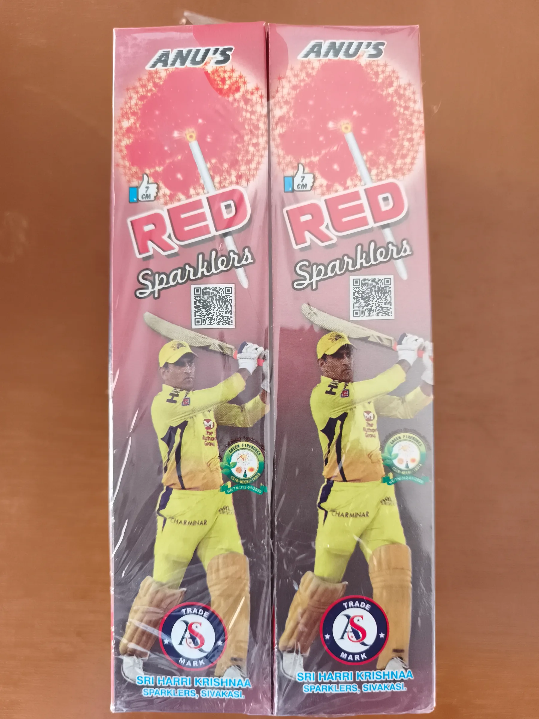 7 cm Red Sparklers (10 Pcs)