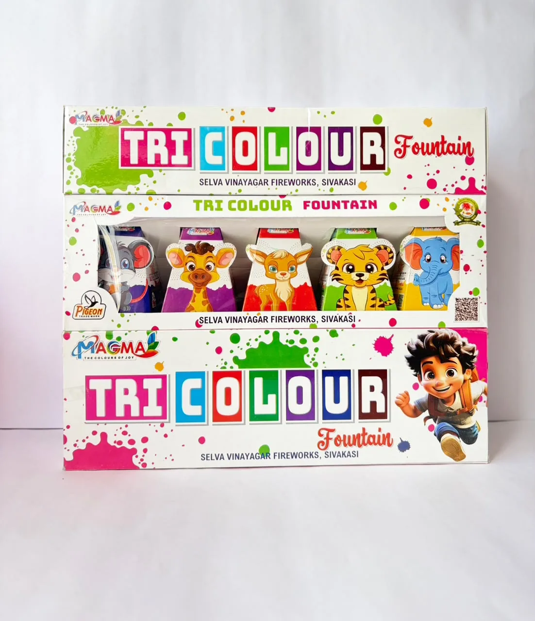 Tricolour Fountain (5 Pcs)