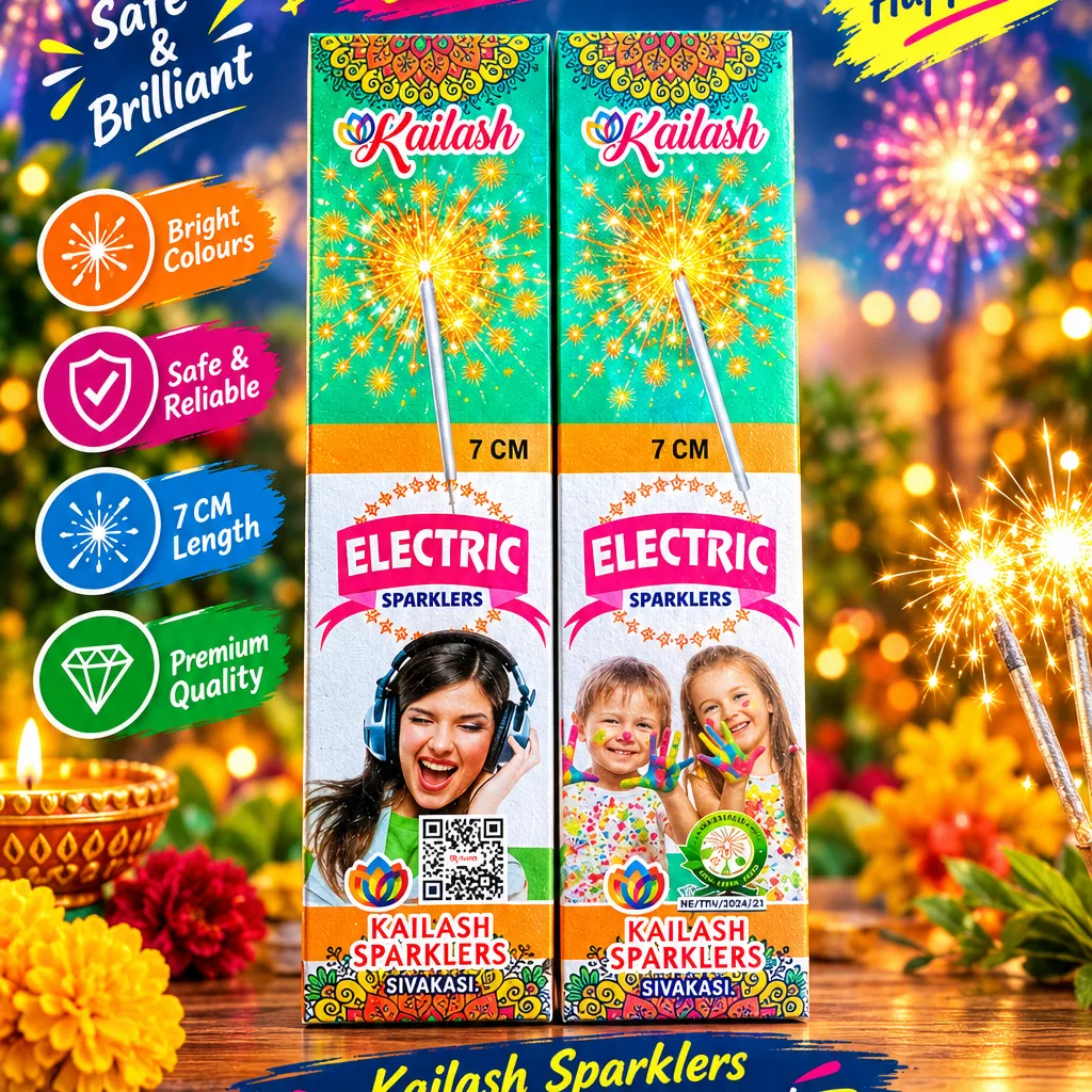 7 CM ELECTRIC SPARKLERS