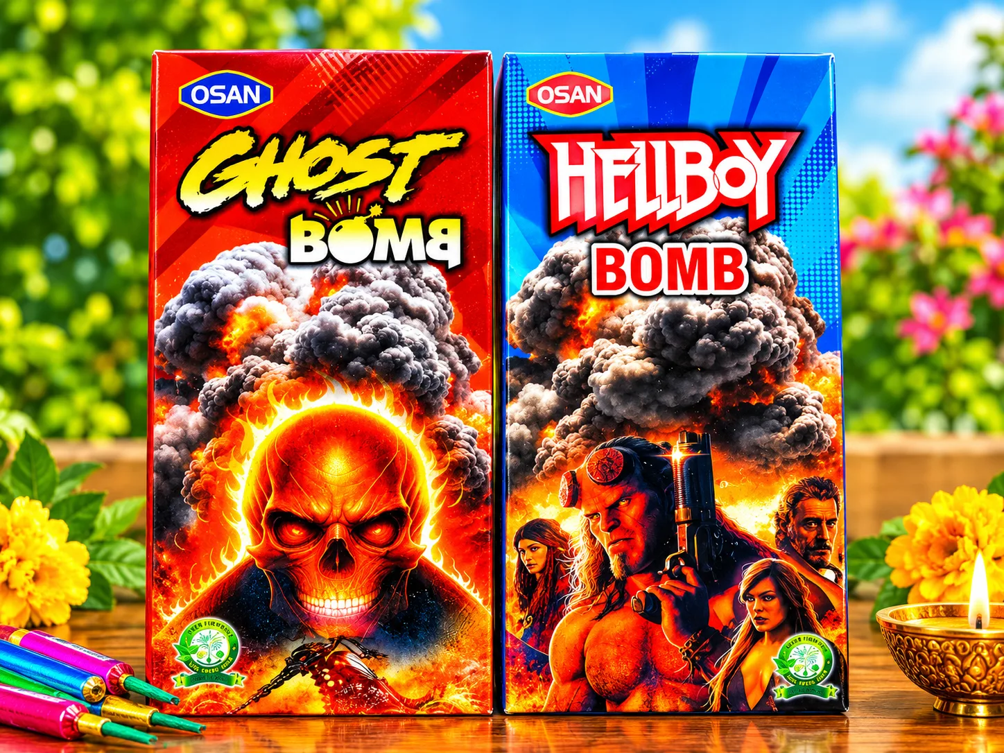 Hellboy/Ghost Bomb