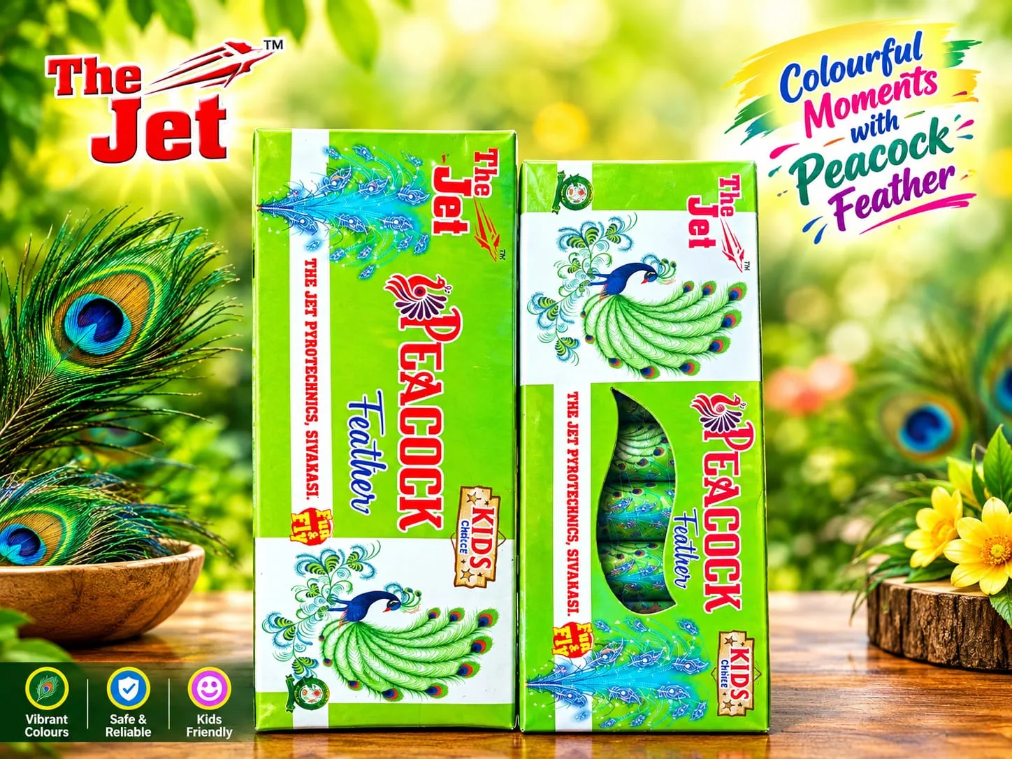 Peacock Feather (5pcs)