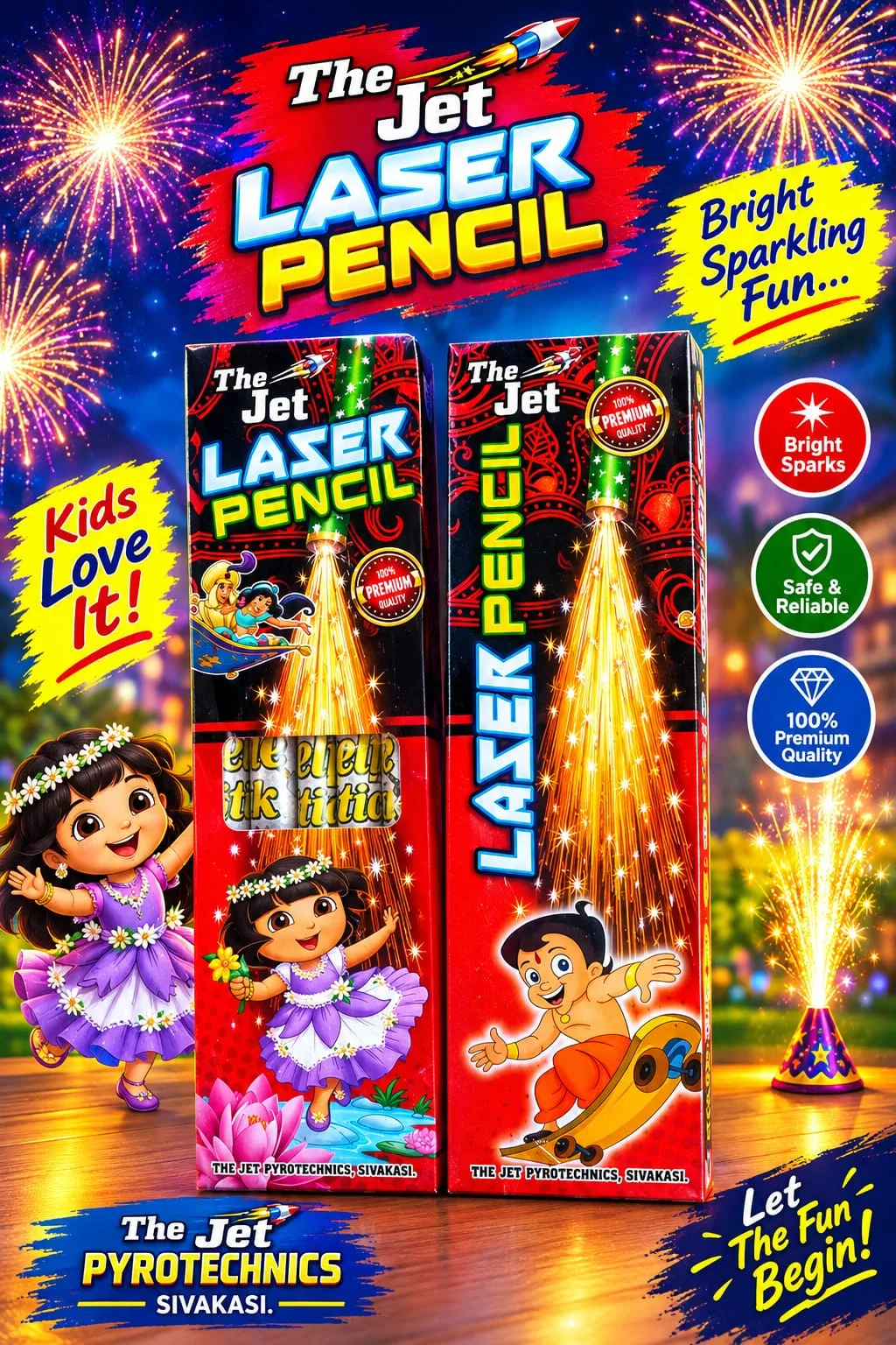 Lazer Pencil (5pcs)