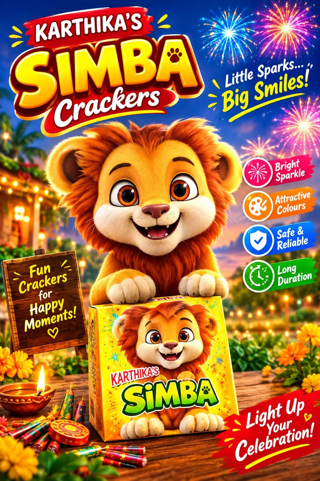 Simba (3pcs) Green