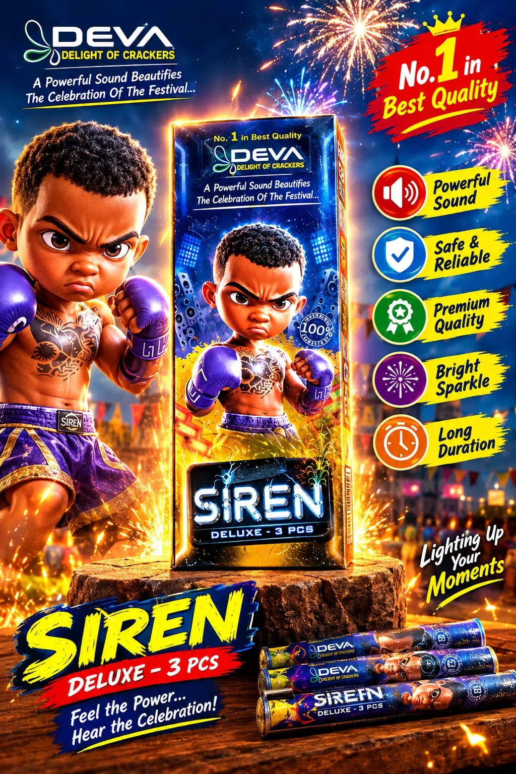 Mega Siren (3pcs)