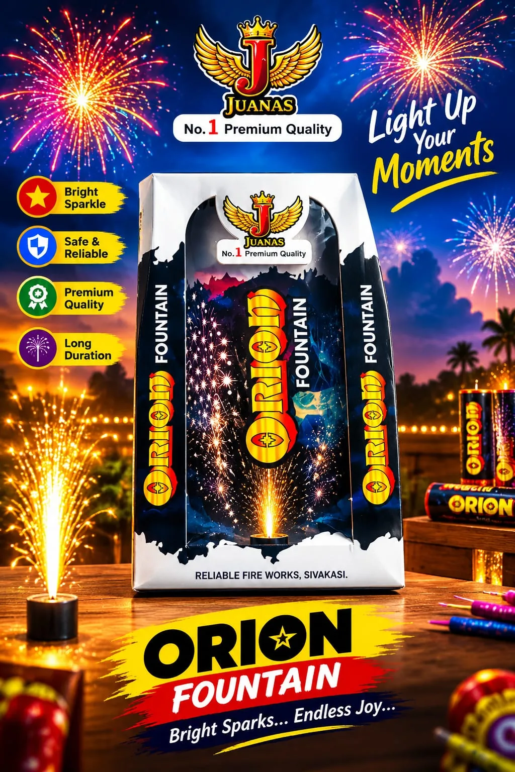Orion Crackling Fountain