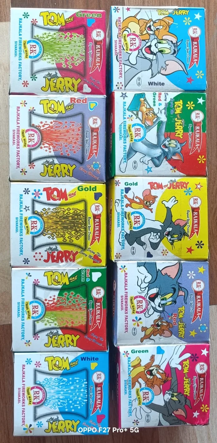 Tom & Cherry (Rajkala company) 5pcs