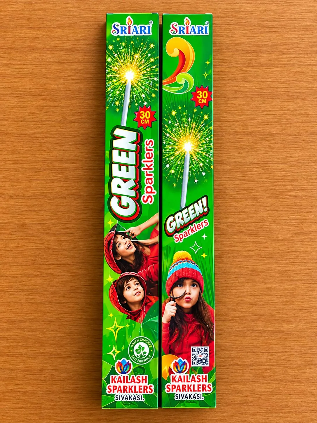 30 CM GREEN SPARKLERS