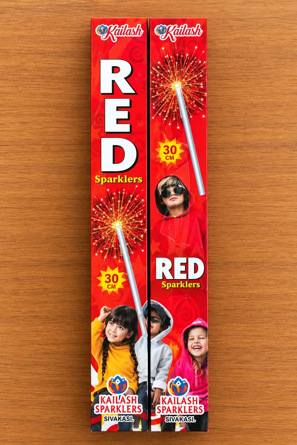 30 CM RED SPARKLERS