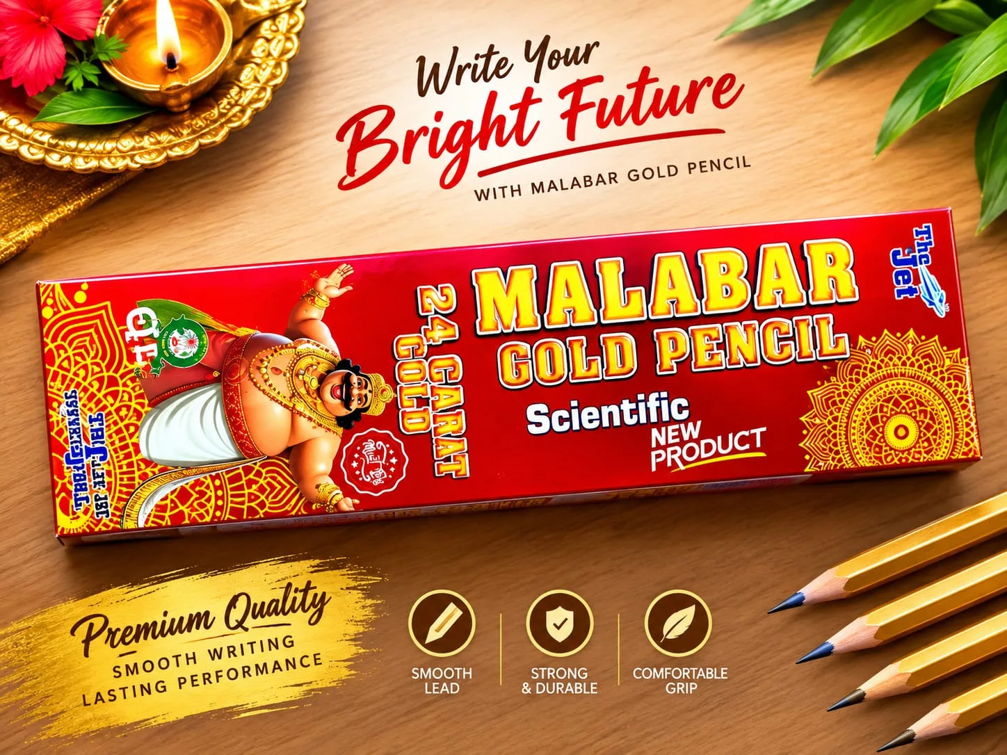 Malabar Pencil (2pcs)