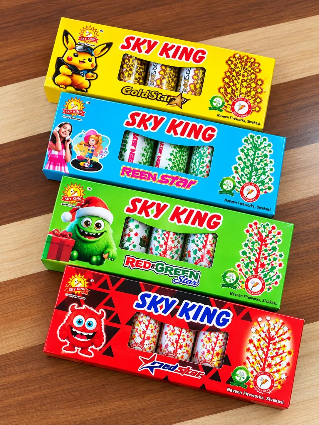 Golden Star Series (3pcs)