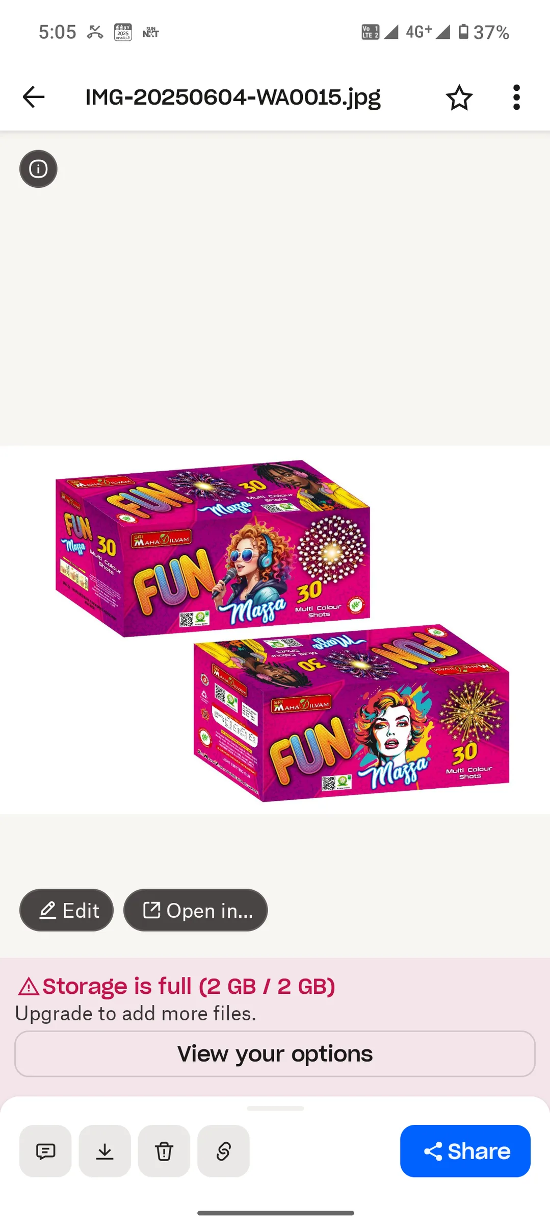 30 Shot Multi Colour
