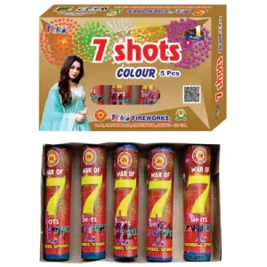 7 Shots (5 Pcs Red & Green)