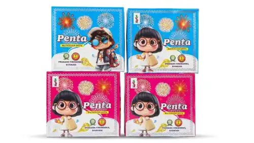 Penta sky Shot Multi Colour (5pcs)