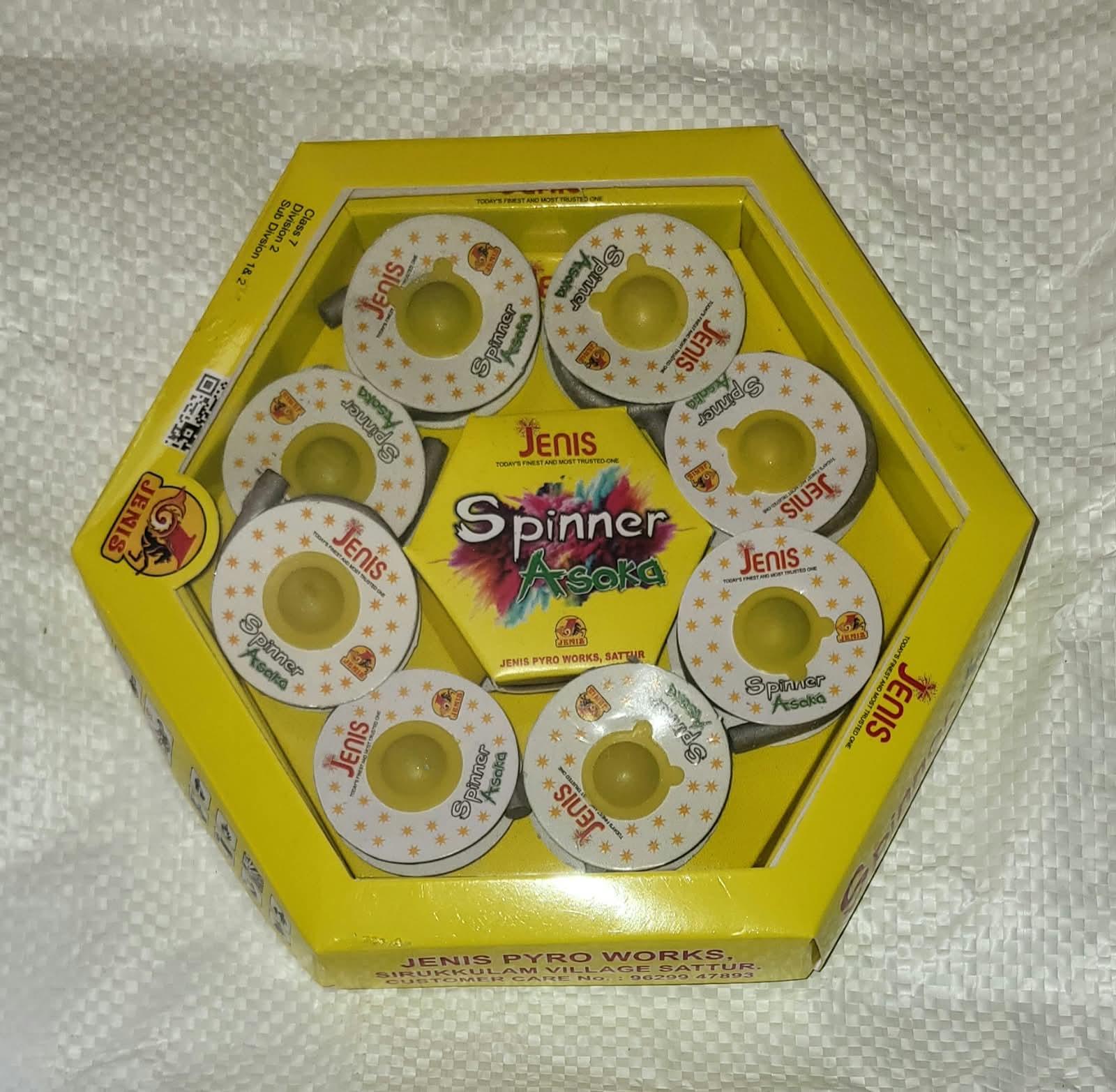 Jenis Plastic Spinner Asoka