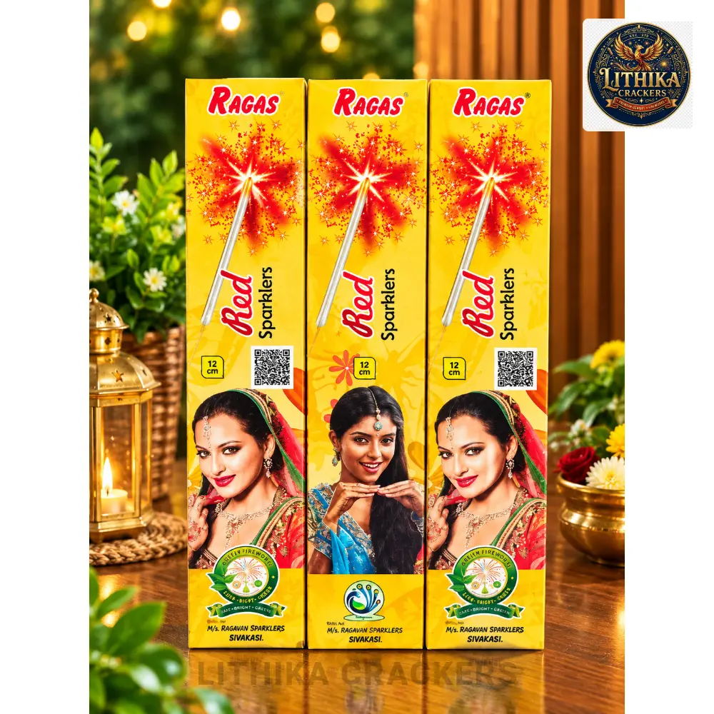 12 cm Red Sparklers