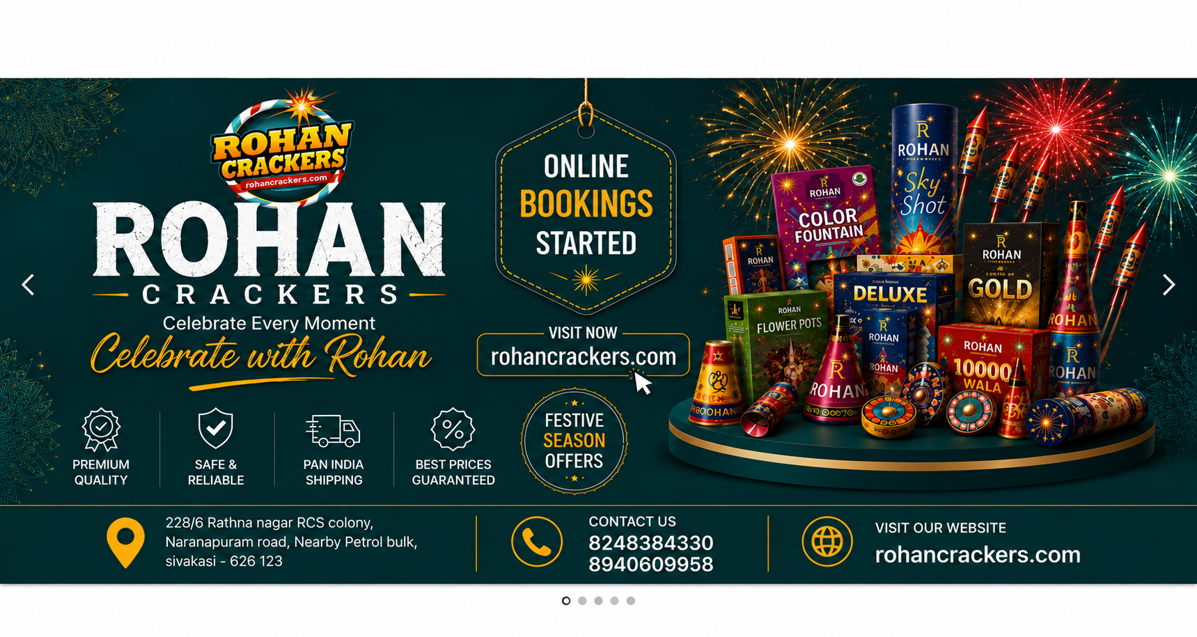 Rohan Crackers collection