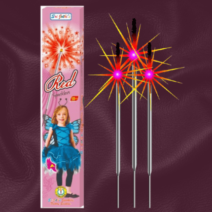 10 cm Red Sparklers