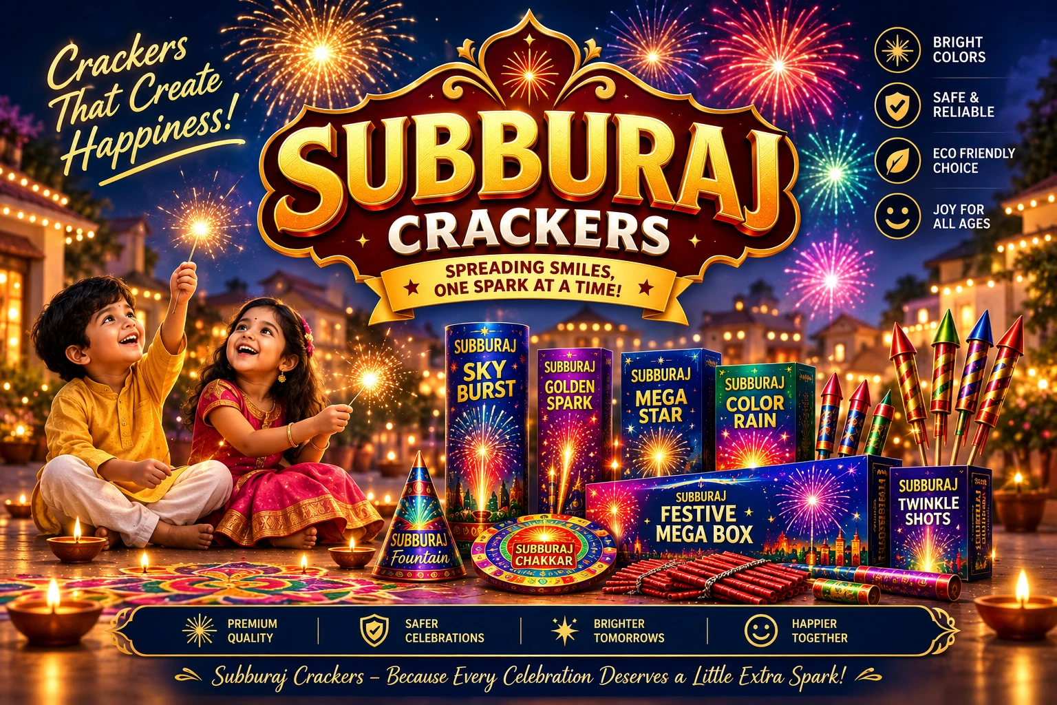 SUBBURAJ CRACKERS page banner