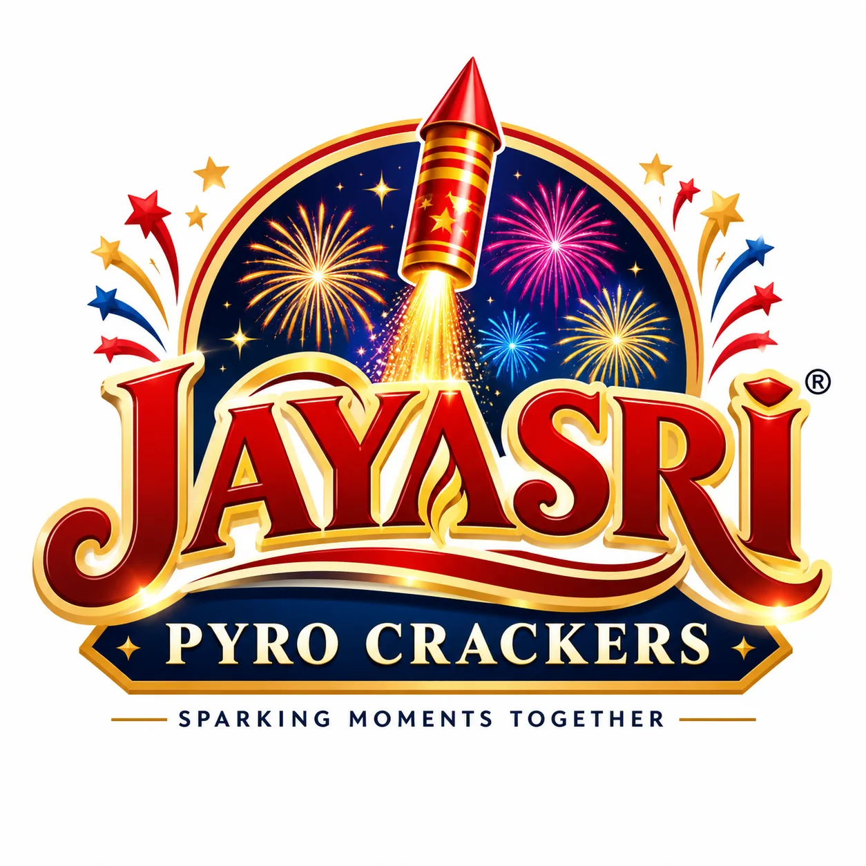 JAYASRI PYRO CRACKERS logo