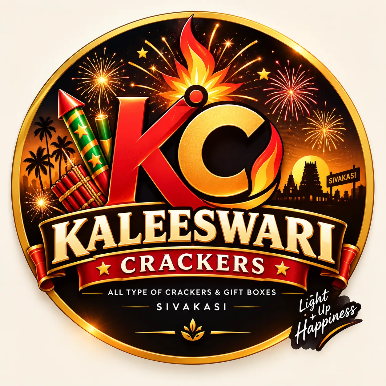 Kaleeswari crackers logo