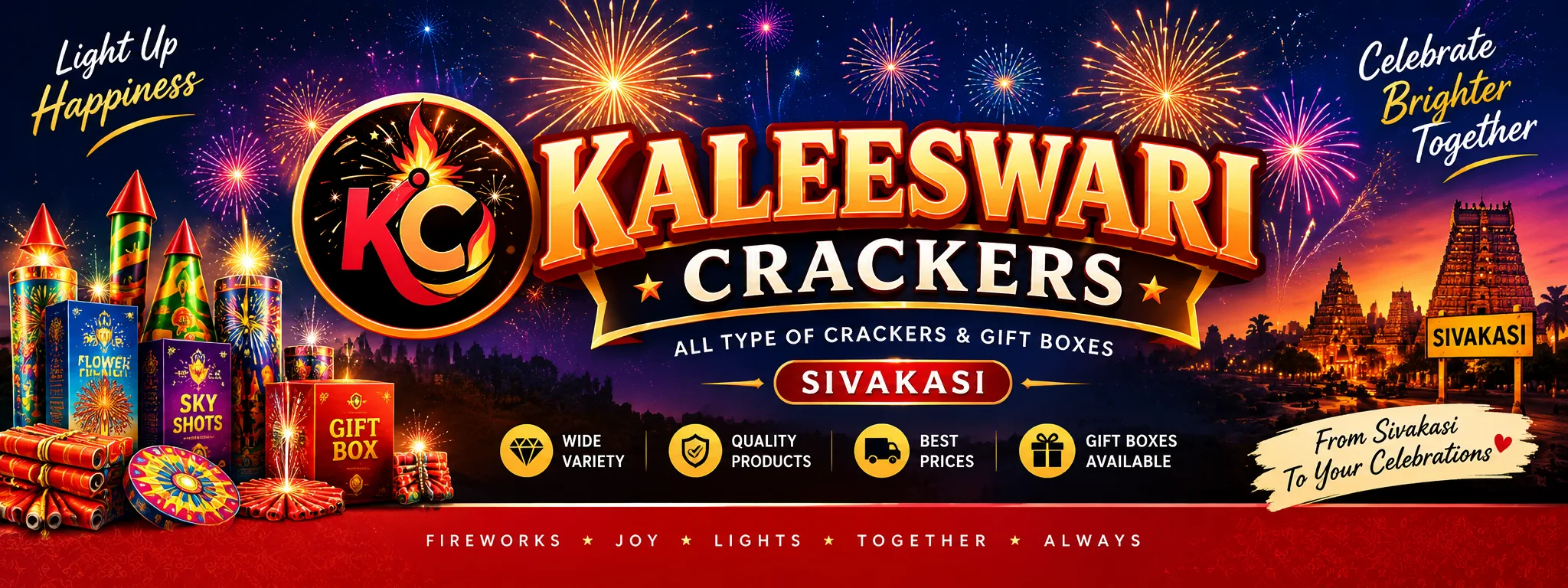 Kaleeswari crackers collection