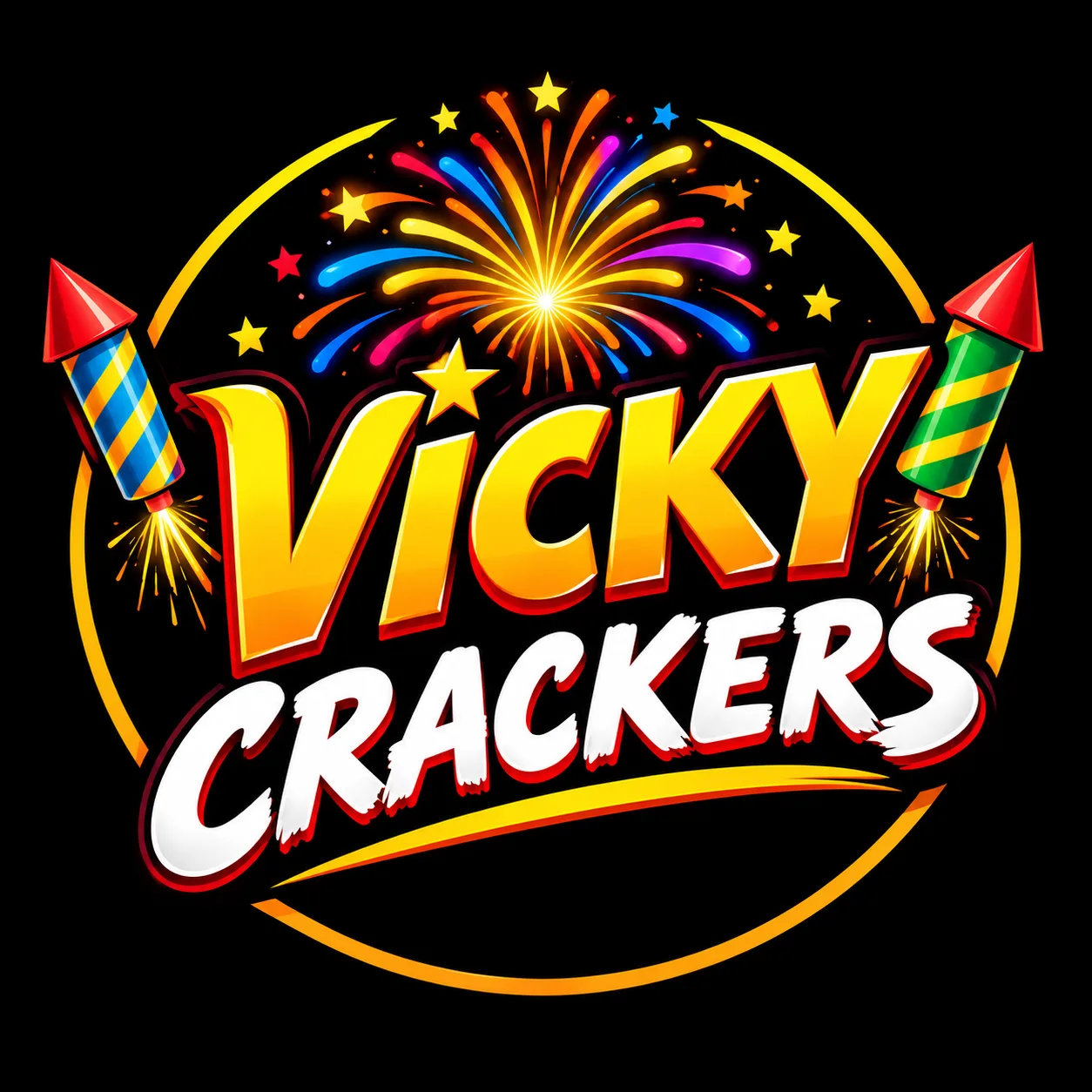VICKY CRACKERS logo